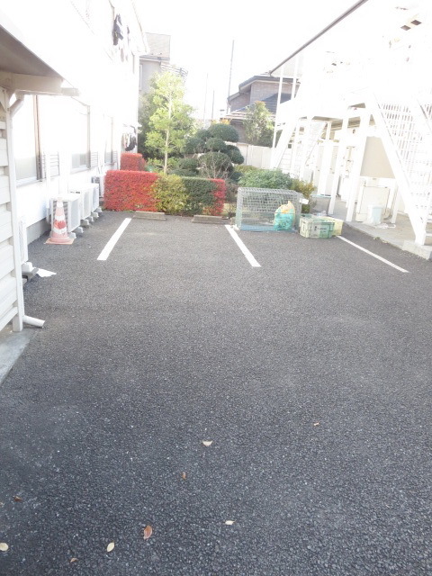 Parking lot. Parking space