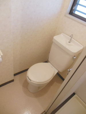 Toilet. Toilet with cleanliness