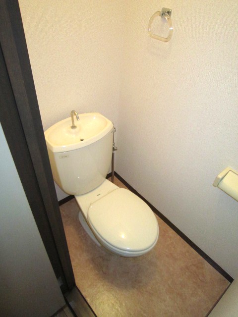 Toilet. It is calm room