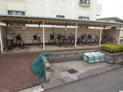 Other common areas. Place for storing bicycles