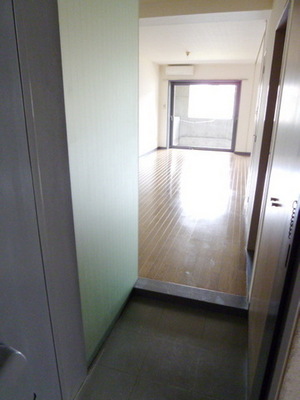 Entrance. With cupboard