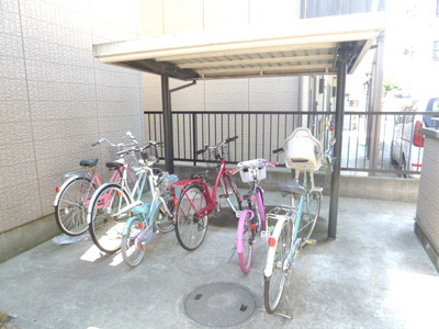 Other common areas. Covered parking lot