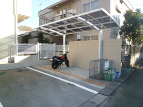 Other common areas. There is also a bike shelter