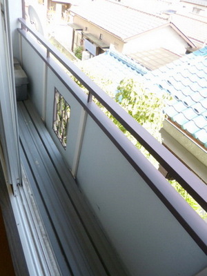 Balcony. balcony Green is rich