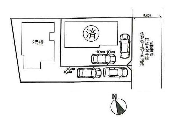 Compartment figure. 34,800,000 yen, 4LDK, Land area 148.93 sq m , Building area 98.33 sq m