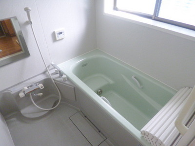 Bath. Windowed bathroom