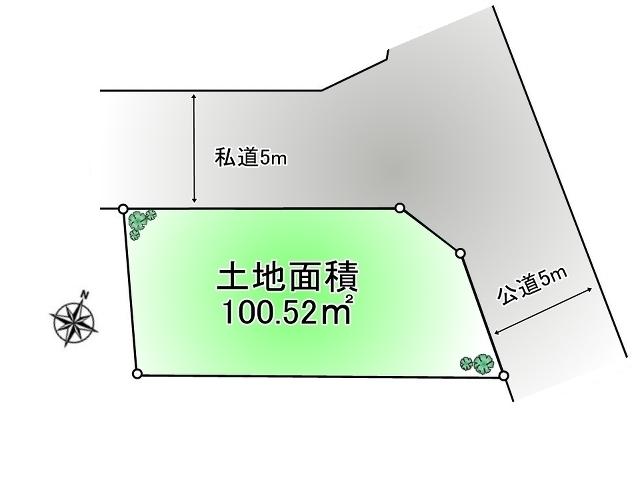 Compartment figure. 34,800,000 yen, 3LDK, Land area 100.52 sq m , Building area 80.22 sq m Hino moxa District Eze