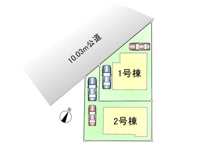 The entire compartment Figure. Hinodai 5-chome compartment view