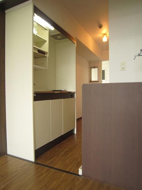 Kitchen. You can also use the spacious there is no partition in the kitchen and the room