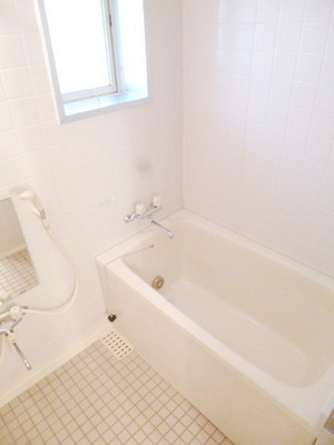 Bath. Windowed bathroom