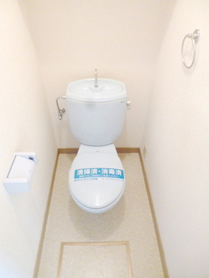 Toilet. Toilet space