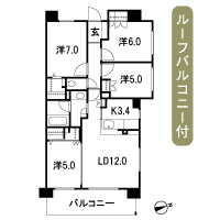 Floor: 4LDK + WIC + FC, the occupied area: 81.67 sq m, Price: 39,980,000 yen, now on sale