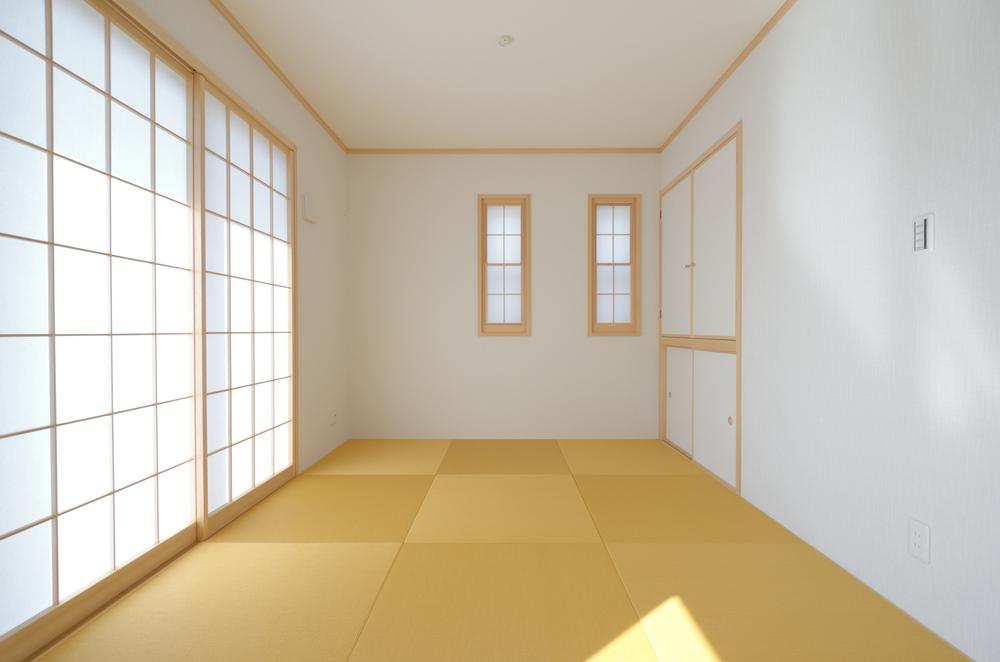 Building plan example (introspection photo). Same specifications enforcement example tatami corner