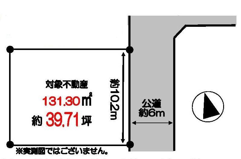 Compartment figure. Land price 30,110,000 yen, Land area 131.3 sq m