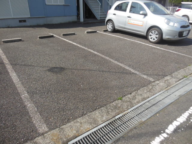 Parking lot. It has also equipped with on-site parking