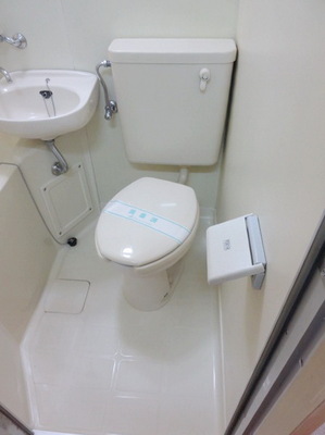 Toilet. It is clean even Rakkuraku