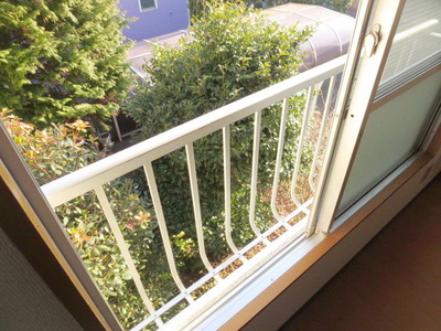 Balcony. You Jose futon Even flower box
