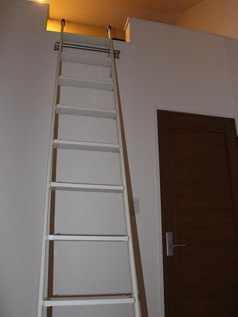 Non-living room. Hino Asahigaoka 2-chome staircase for loft
