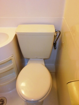 Toilet. The cleaning is easy