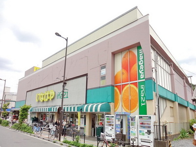 Supermarket. Inageya to (super) 863m
