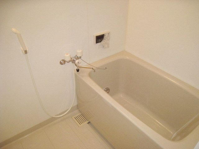 Bath. With a convenient hot water supply remote control