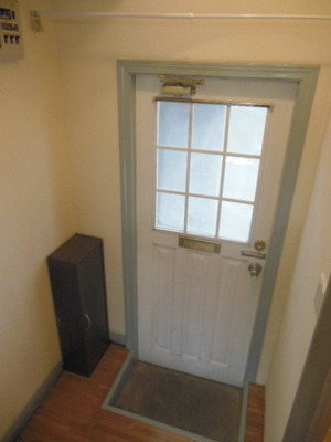 Entrance. Entrance with cupboard