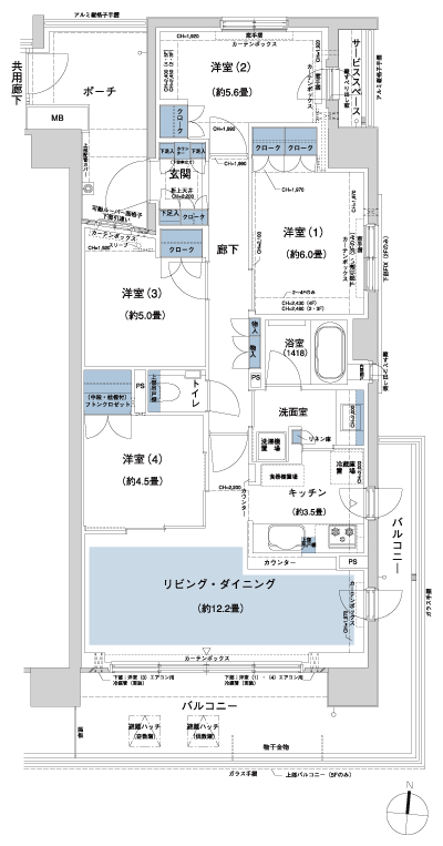 Floor: 4LDK, occupied area: 81.36 sq m, Price: 43,841,525 yen, now on sale