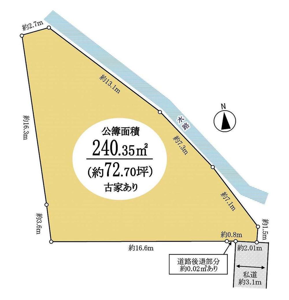 Compartment figure. Land price 42,800,000 yen, Land area 240.35 sq m