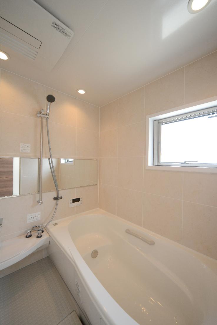 Bathroom. Example of construction