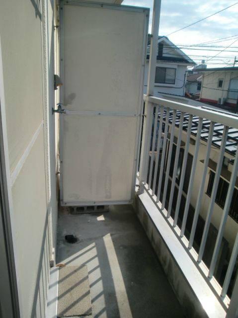 Balcony. Sunny