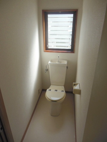 Toilet. Because with a window in the toilet, Peace of mind to the ventilation