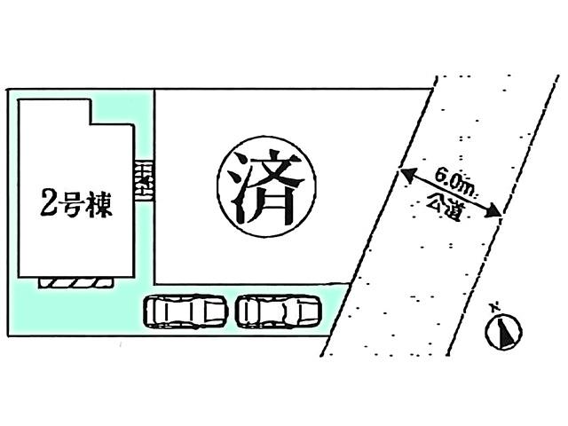 Compartment figure. 42,900,000 yen, 4LDK, Land area 126.71 sq m , Building area 95.02 sq m