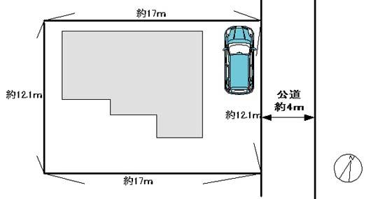 Floor plan. 29,980,000 yen, 4LDK + S (storeroom), Land area 206.82 sq m , Building area 113.4 sq m site plan