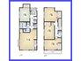 Floor plan. (Building 2), Price 34,800,000 yen, 4LDK, Land area 124.35 sq m , Building area 95.63 sq m