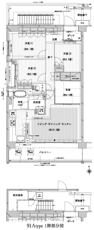 Floor: 4LDK, occupied area: 91.05 sq m, Price: 38,900,000 yen, now on sale