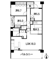 Floor: 4LDK, occupied area: 91.05 sq m, Price: 38,900,000 yen, now on sale