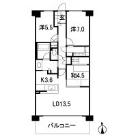 Floor: 3LDK + multi-closet, the occupied area: 77.17 sq m, Price: 36.5 million yen, currently on sale