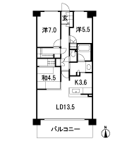 Floor: 3LDK + multi-closet, the occupied area: 77.17 sq m, Price: 29.4 million yen, currently on sale