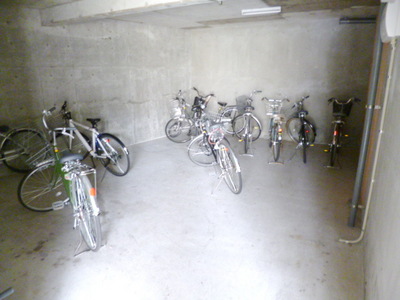 Other common areas. Is a bicycle parking lot