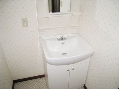 Washroom. Popular independent wash basin