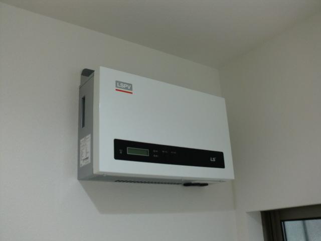 Power generation ・ Hot water equipment. Residential solar power panel mounted housing. 
