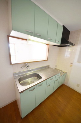 Kitchen.  ☆ Gas stove is installed Allowed ☆