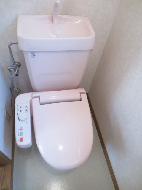 Toilet. It is the first floor of the toilet