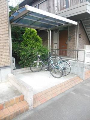 Other common areas. Covered bicycle shed