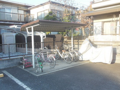 Other common areas. Bicycle-parking space