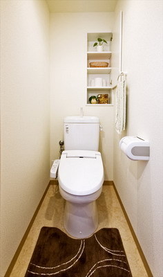 Toilet.  ☆ The photograph is an image ☆ 