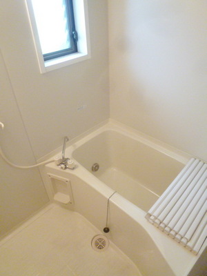 Bath. Windowed bathroom