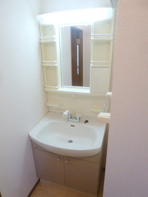 Washroom. Independent wash basin