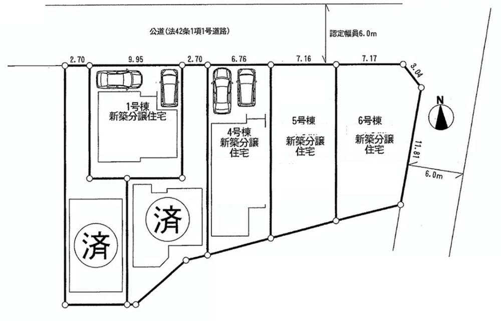The entire compartment Figure. Shaping land ・ Parking two possible