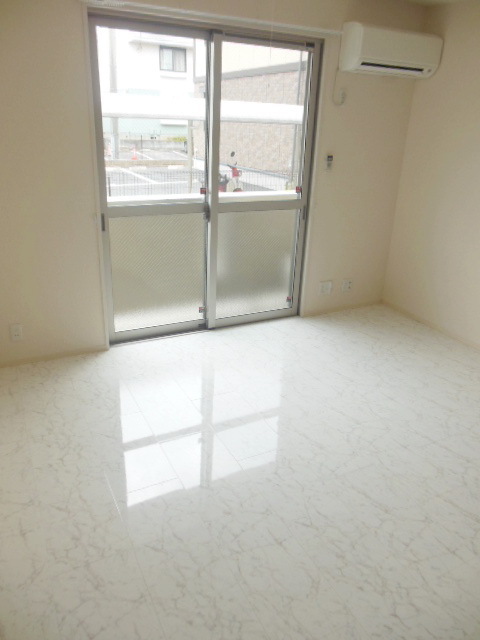 Other room space. Marble flooring